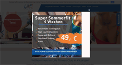 Desktop Screenshot of lifefit.de
